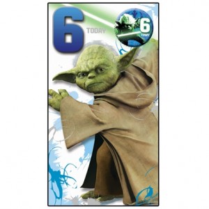 Поздравительная открытка Star Wars Classic 6 со значком